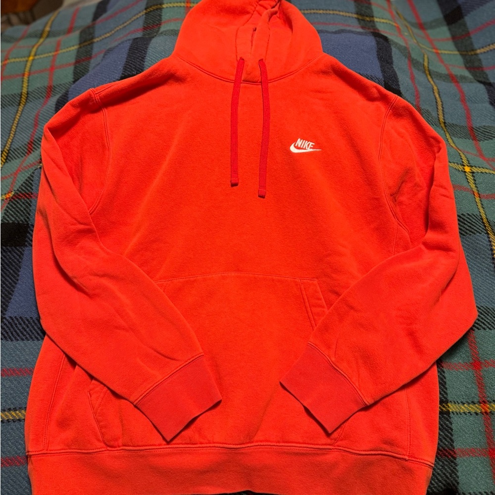Nike Bright Red Pullover Hoodie